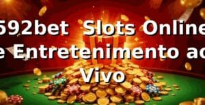 592bet – Slots Online e Entretenimento ao Vivo